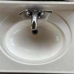 Bathroom  Sink With Faucet 