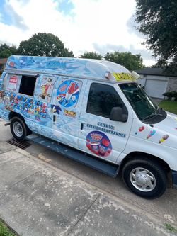 2014 E-250 ice cream van