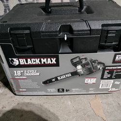 Black Max 18in Chainsaw