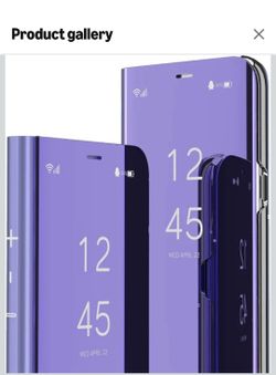 NIB Galaxy S22 Mirror Flip Case (with Kickstand)