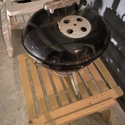 Well Cared For Small Weber Smokey Joe Charcoal Grill