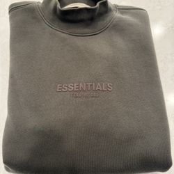 Fear Of God Essentials XS Mock Neck Sweatshirt $120 OBO