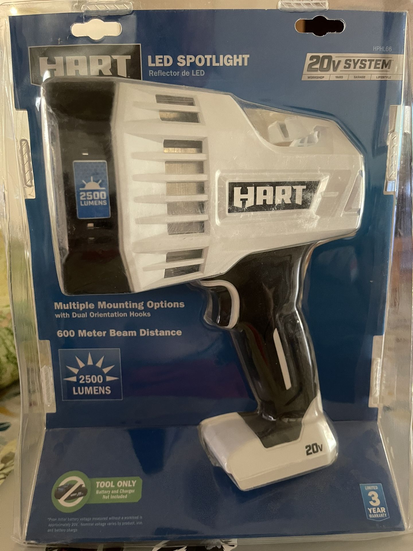 20V Hart LED Spotlight