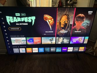 55 INCH ONN- SMART TV-BRAND NEW- WORKS PERFECTLY