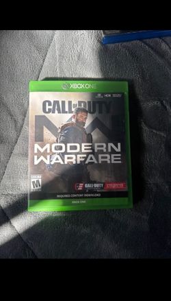 Call of duty modern warfare Xbox one