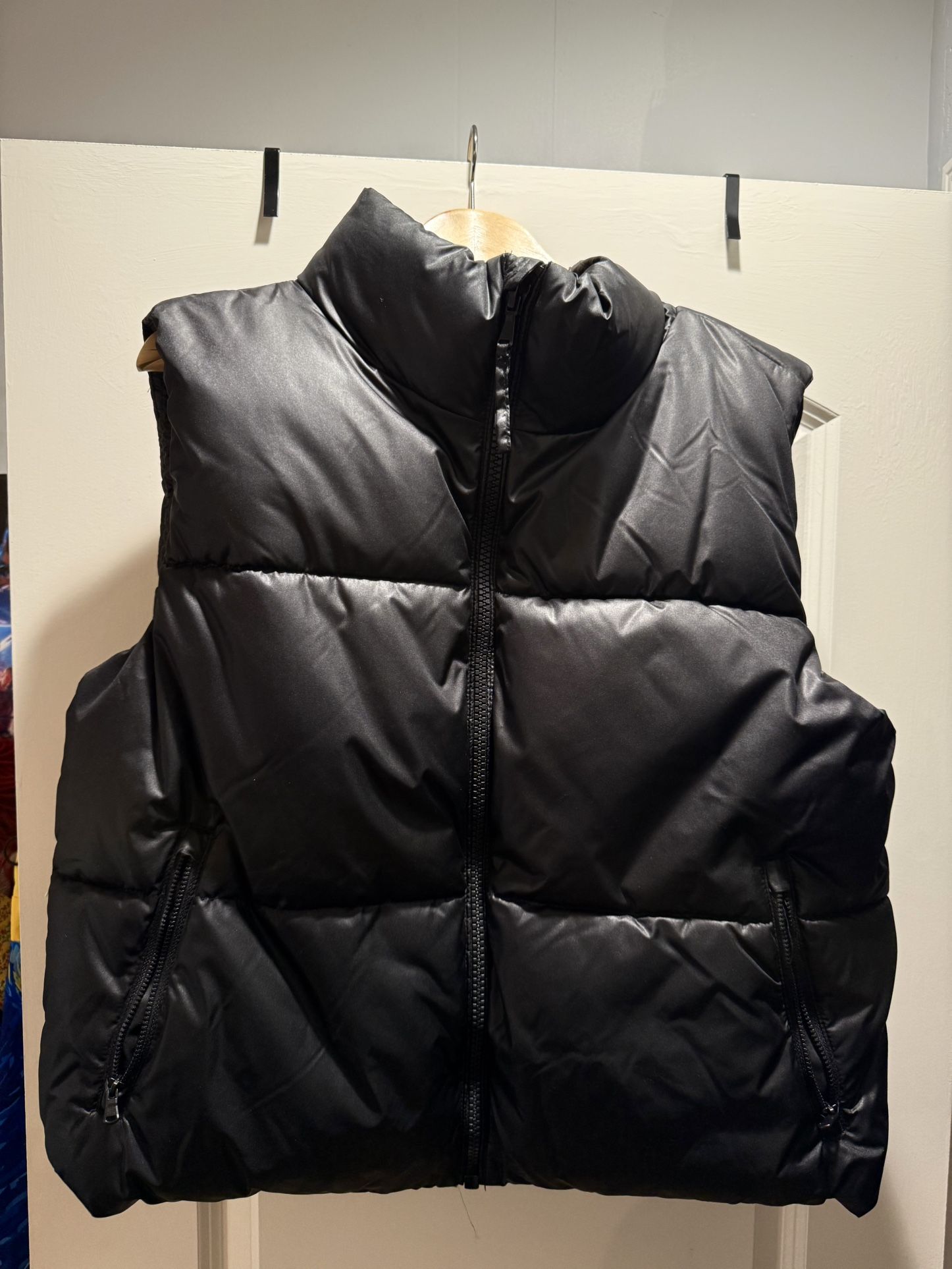 Black Puffer Vest
