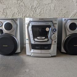 Panasonic CD stereo system
