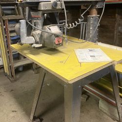 Radial Arm Saw