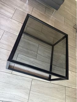 Coffee glass table