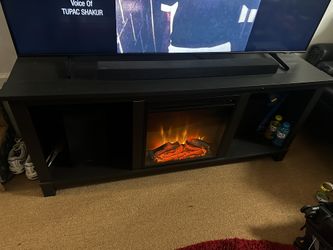 Tv Stand With Electric Fireplace