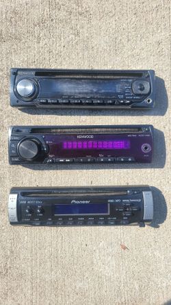 Car stereos faceplate