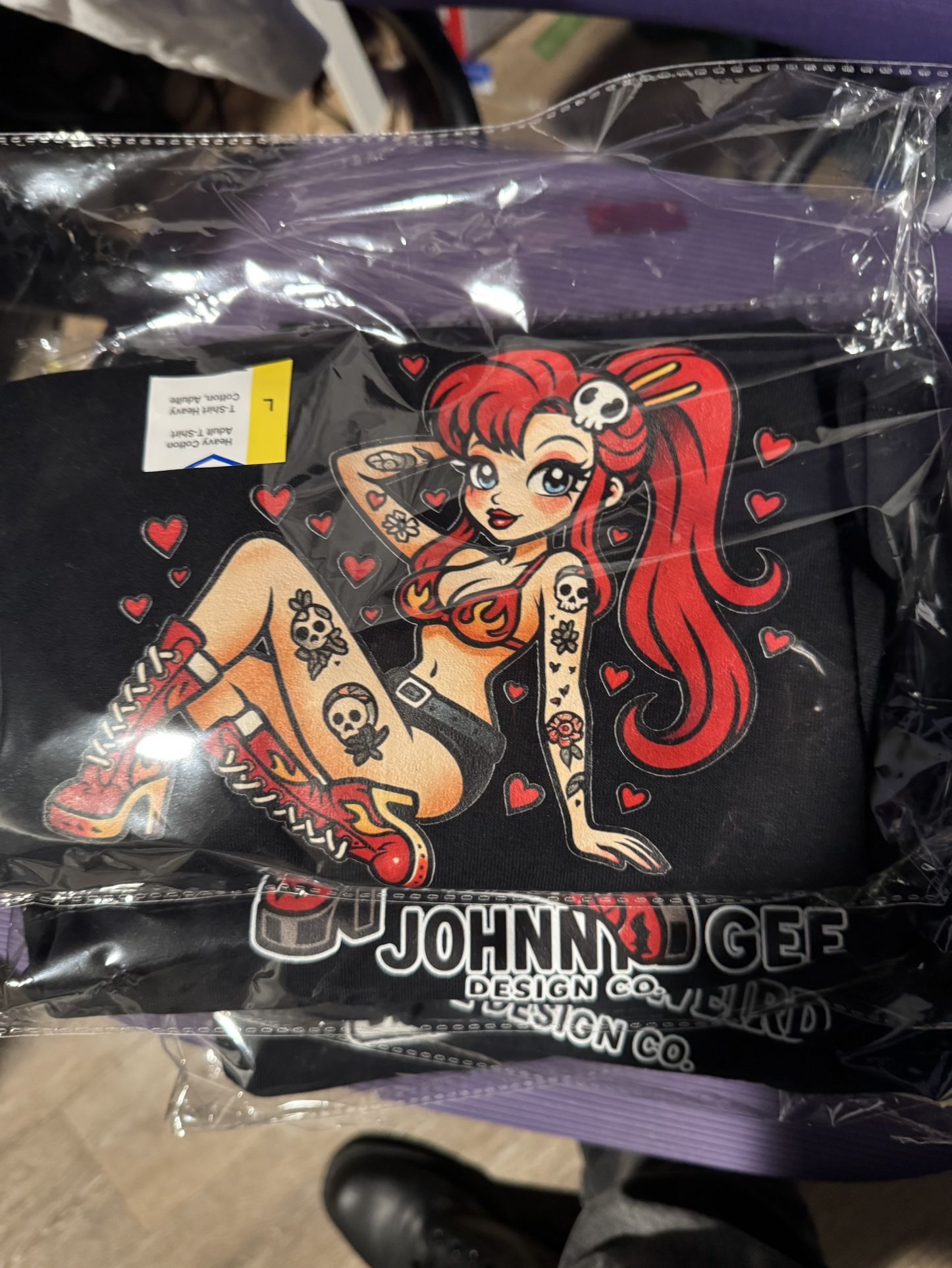 “Hothead Heartbreaker” Tee – Size Large (Other Sizes Made to Order)