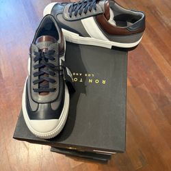 Ron Tomson Leather Sneakers 