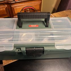 Small Box With Lots Of Trolling Gear And Nice Real