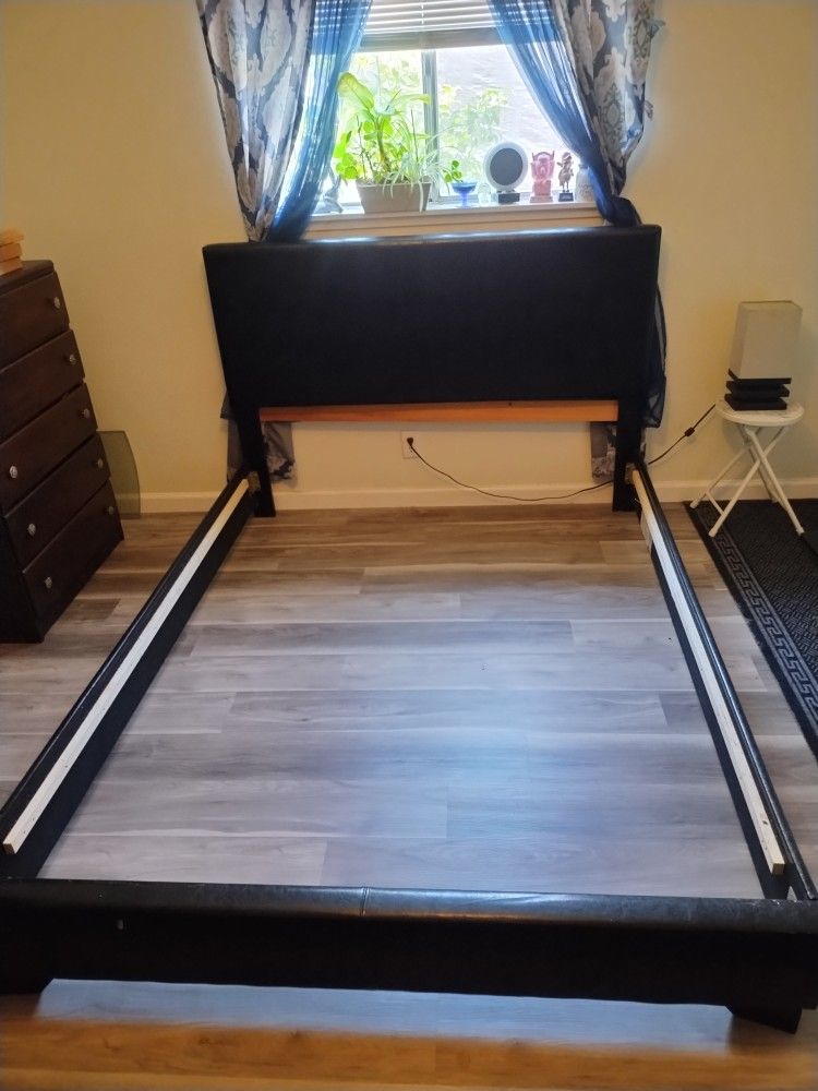 QUEEN BEDFRAME ONLY, NO MATTRESS