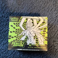 Perfect Order Pokemon Center ETB!!