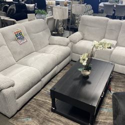 Reclining Sofa And Loveseat 