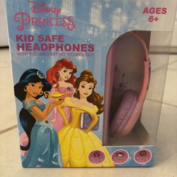 Disney princess Kid Safe Headphones