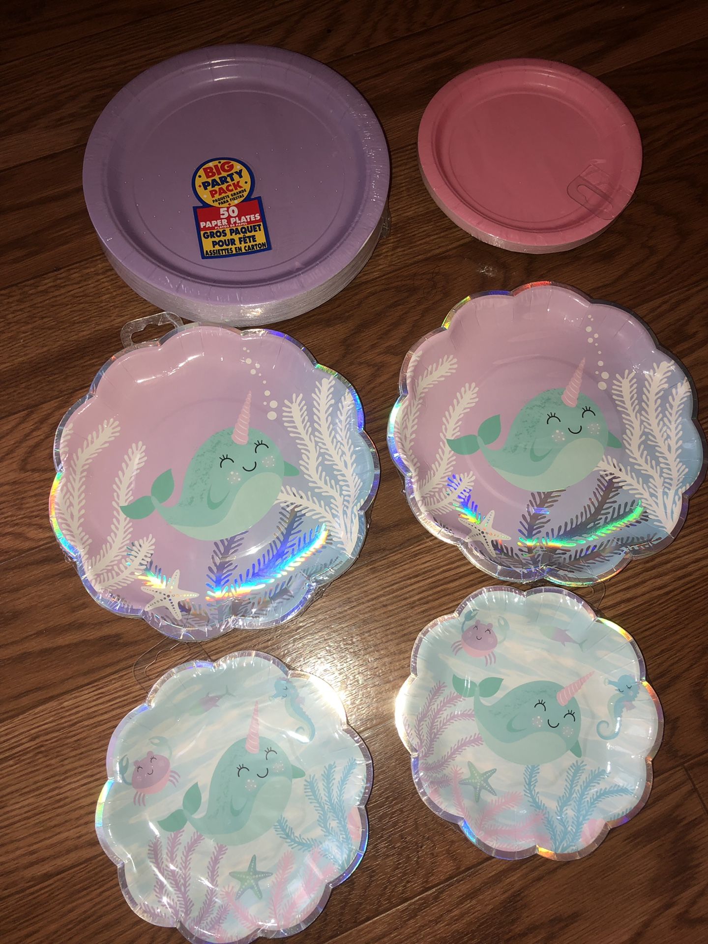 Narwhal/Mermaid party supplies!