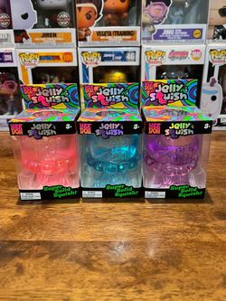 Authentic Schylling Needoh Jelly Squish Jellyfish Squishy $30 EACH