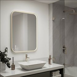 New in box Artika Royce 32” x 24” LED Wall Mirror with Defogger.
