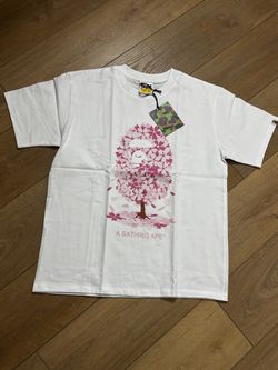 Small A Bathing Ape Cherry Blossom Graphic T-Shirt