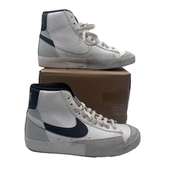 Nike Blazer Mid '77 SE Kids Size 6Y White Gray Mint Athletic Walking Shoes
