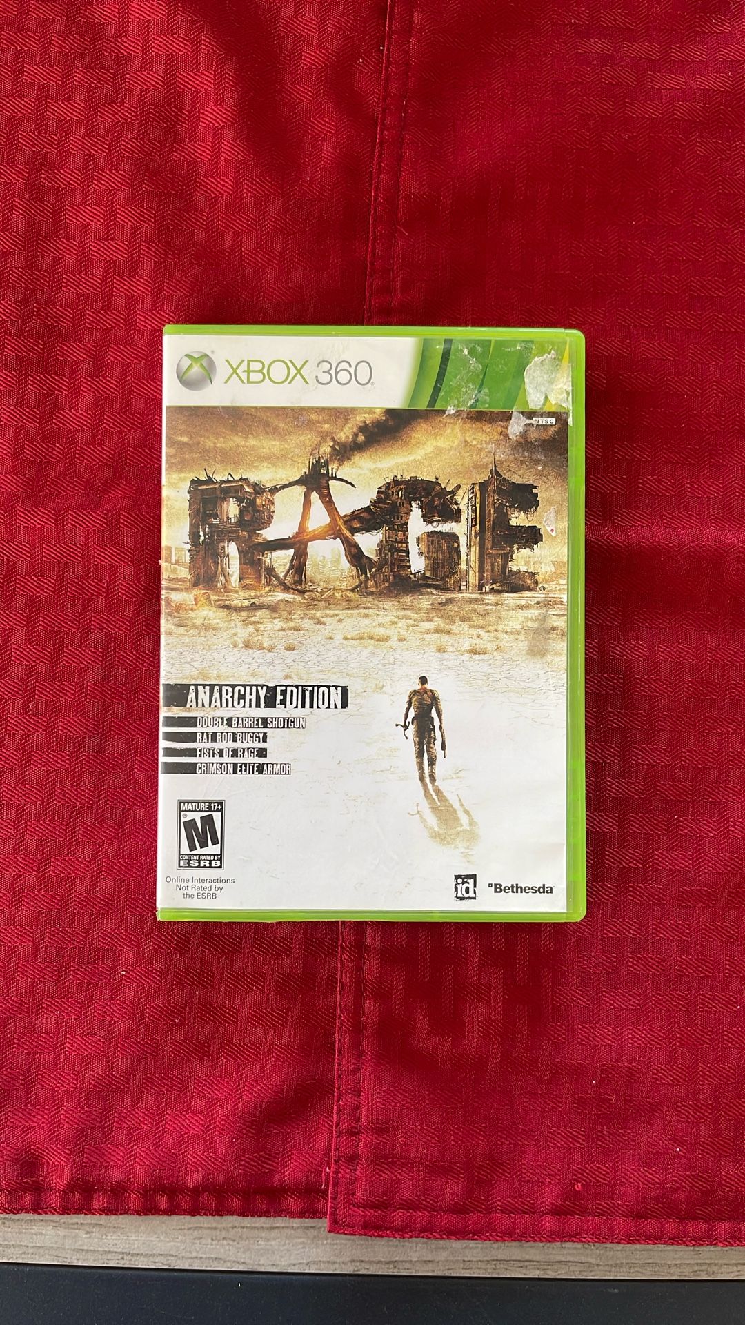 Rage Anarchy Edition Xbox 360 Video Game 
