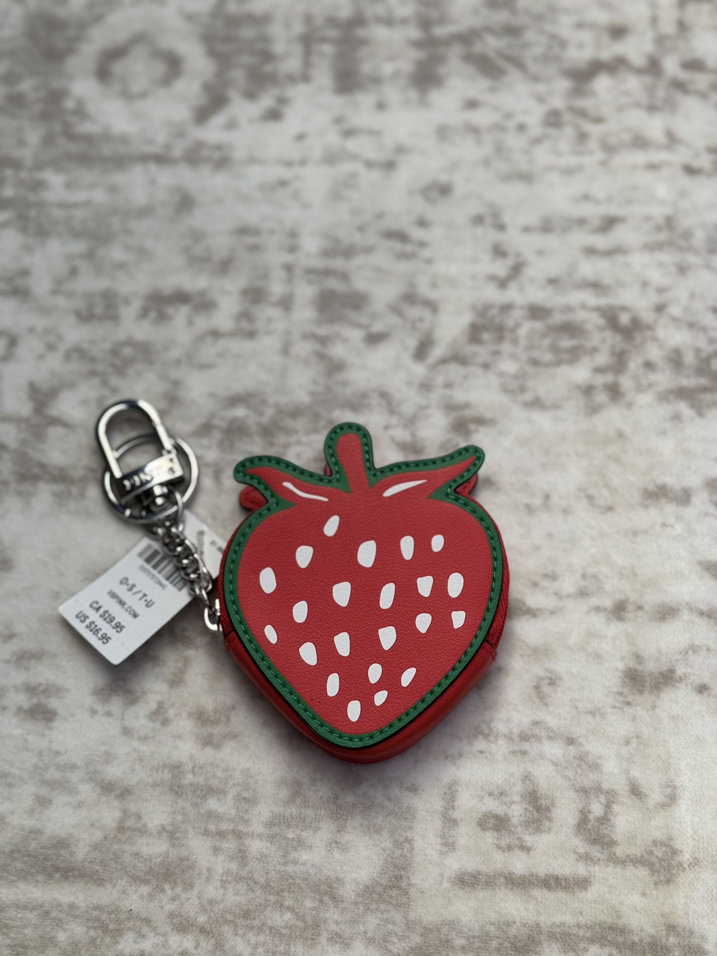 ZIP POUCH KEYCHAIN CHARM