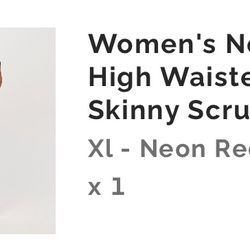 Figs High Waisted Scrubs 