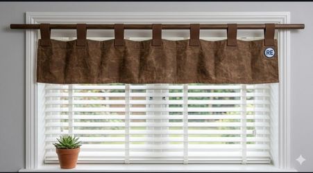Light Brown Valance