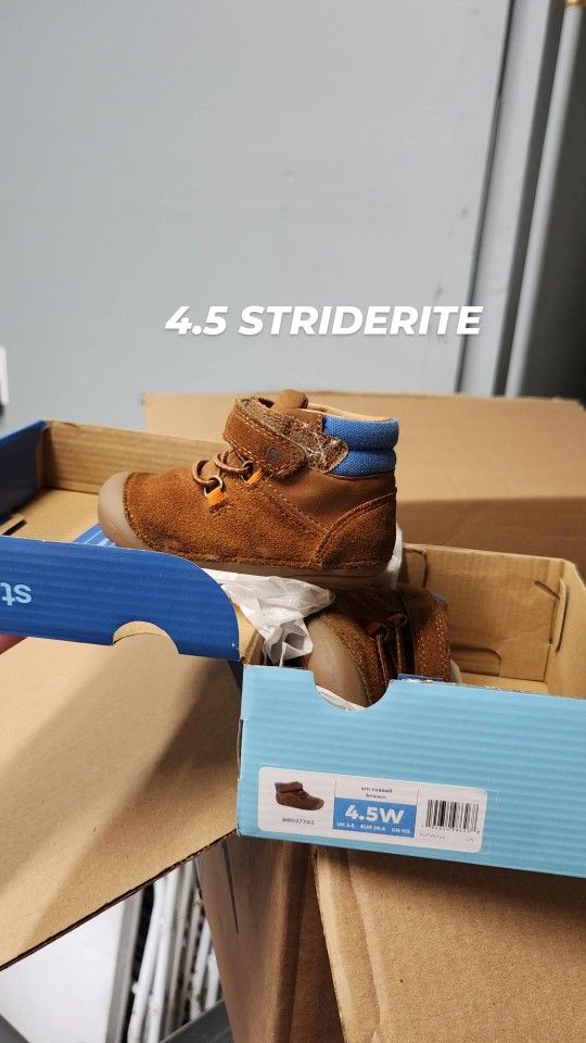 4.5 Toddler Striderite Shoes