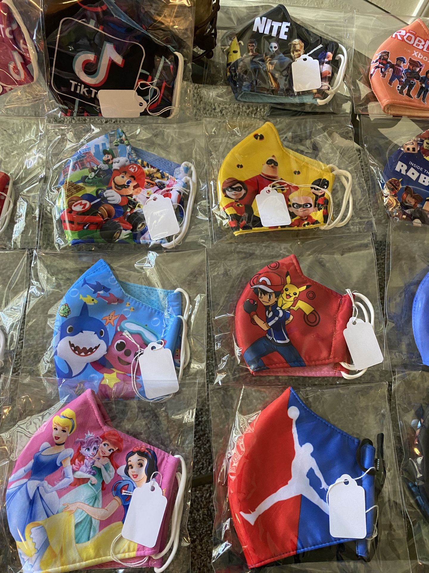 Children’s Face Masks 3 Layered Protection, Washable, Comfortable And Breathable