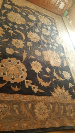 Huge Galleria rug navy 9x13