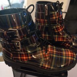 Jessica Simpson Kerina lace-up Combat Boots 