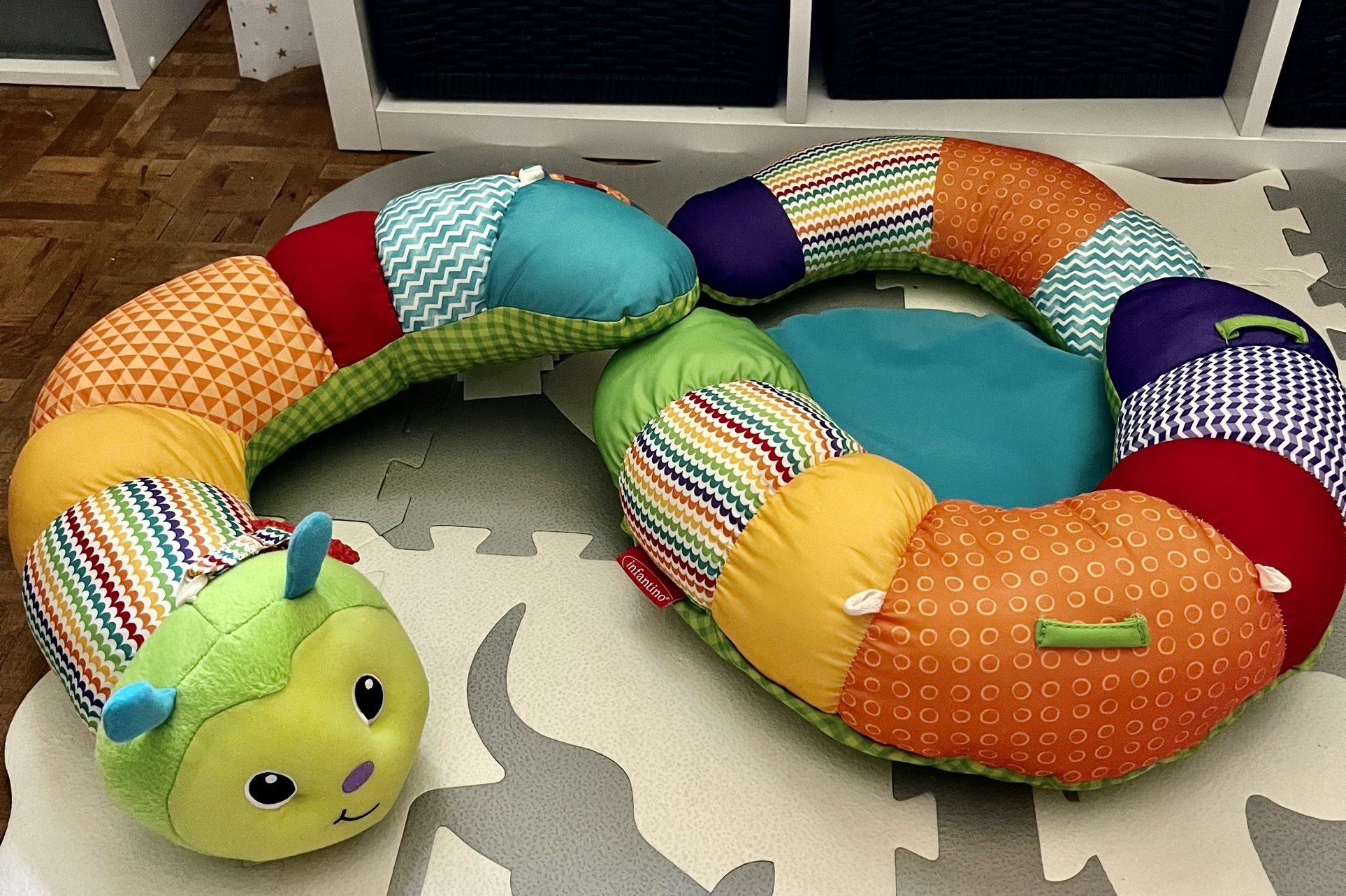 Caterpillar Seated Support Pillow
