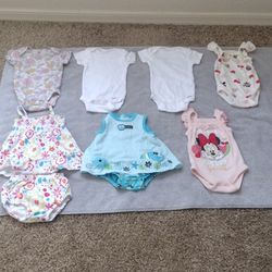 Baby Girl Clothes 0-6 Months ( 19 Items) NEED GONE TODAY