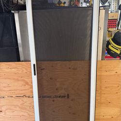 Sliding glass screen door - unused