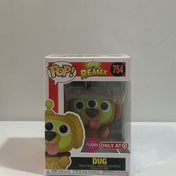 Funko Pop! Disney Pixar Alien Remix Flocked DUG #754 - NEW, Target Exclusive