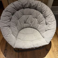Pottery Barn Teen- Charcoal Canvas,  Hang-A-Round Chair