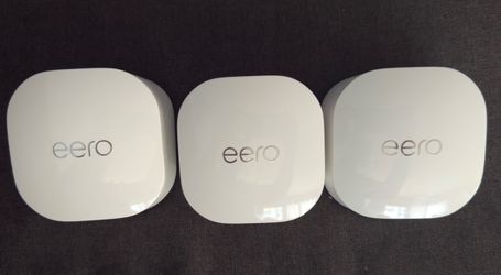 Eero 6 Plus Mesh WIFI 3 pack