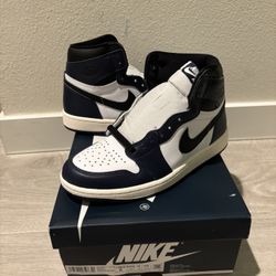 Jordan Retro High OG - 6Y Or 7.5W Navy & White