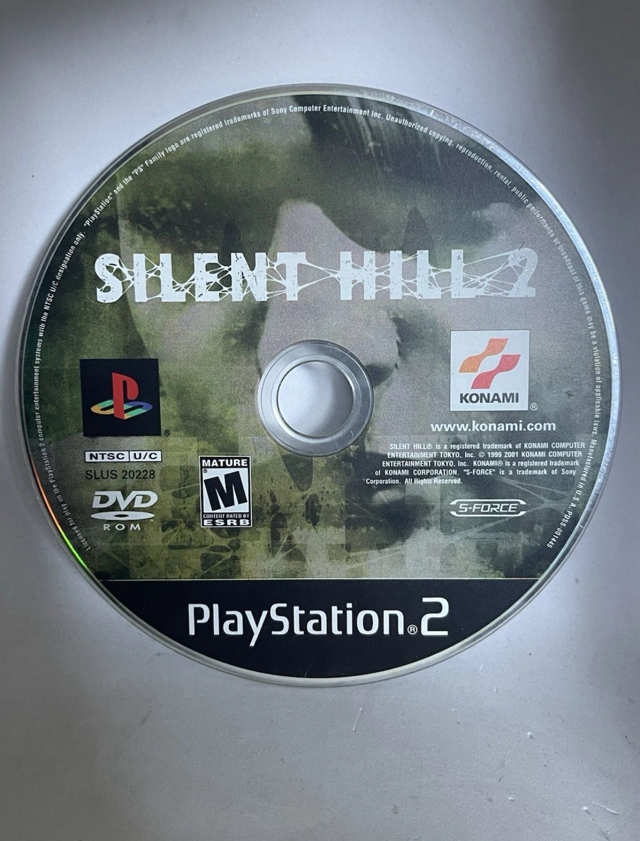 Silent Hill 2 Disc Only PS2 Tested Working Sony PlayStation 2