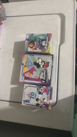 Topps Chrome Disney Trading Card Lot
