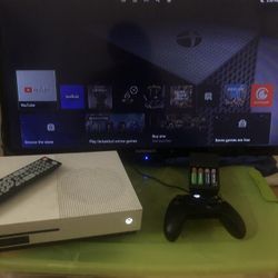 Xbox One & Controller W/ Television + Accessories 