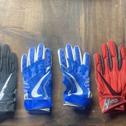 Men’s Nike Football Gloves Size Medium 