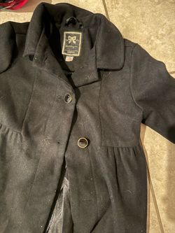 Girls coat with fur