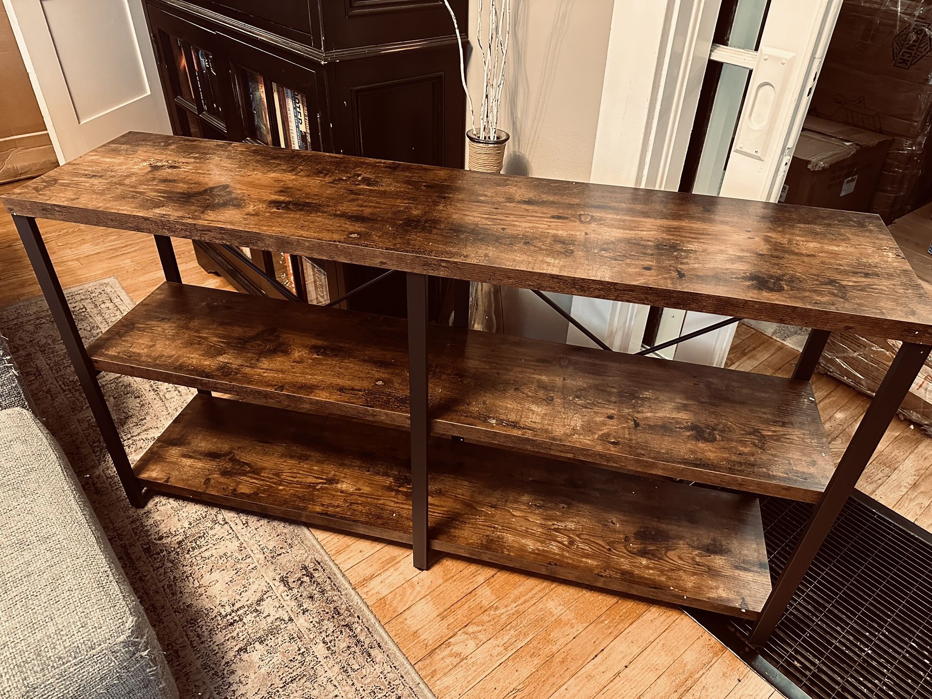 Large Console Table TV Stand