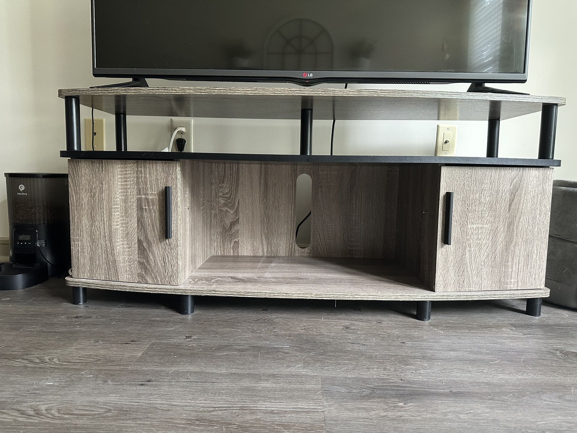 Modern Wood TV Stand