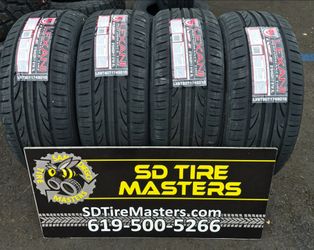 4 NEW TIRES P215/45R17 LEXANI LXUHP-207 w/50k miles warranty $360 all 4 FREE INSTALLATION and BALANCED !!